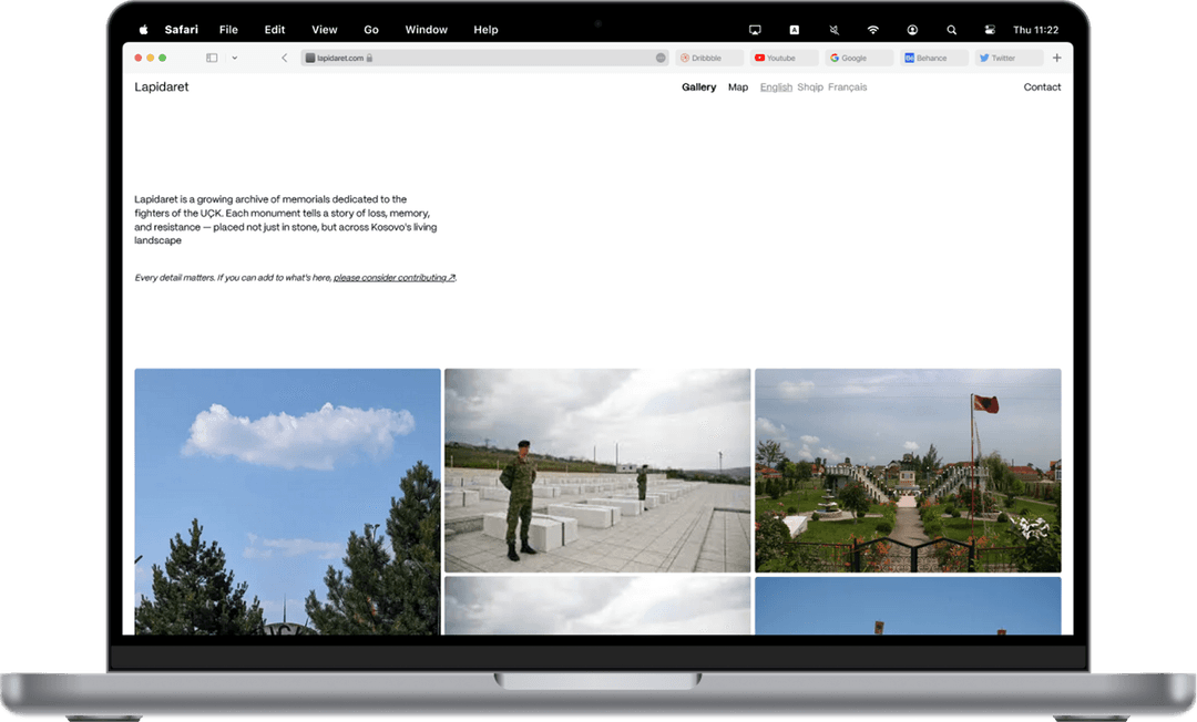 Screenshot representing Lapidaret