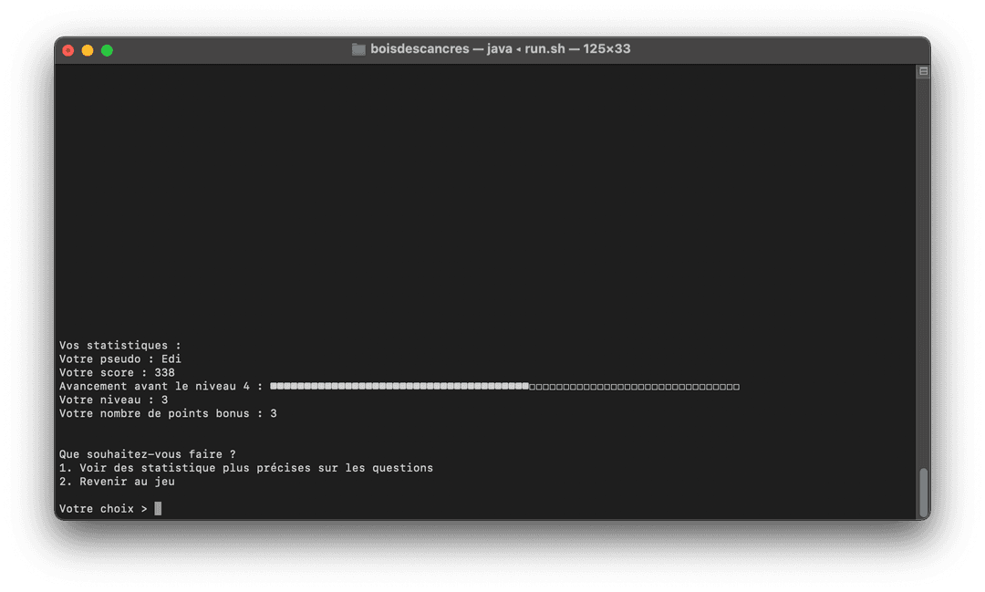 Screenshot representing Le Bois Des Cancres