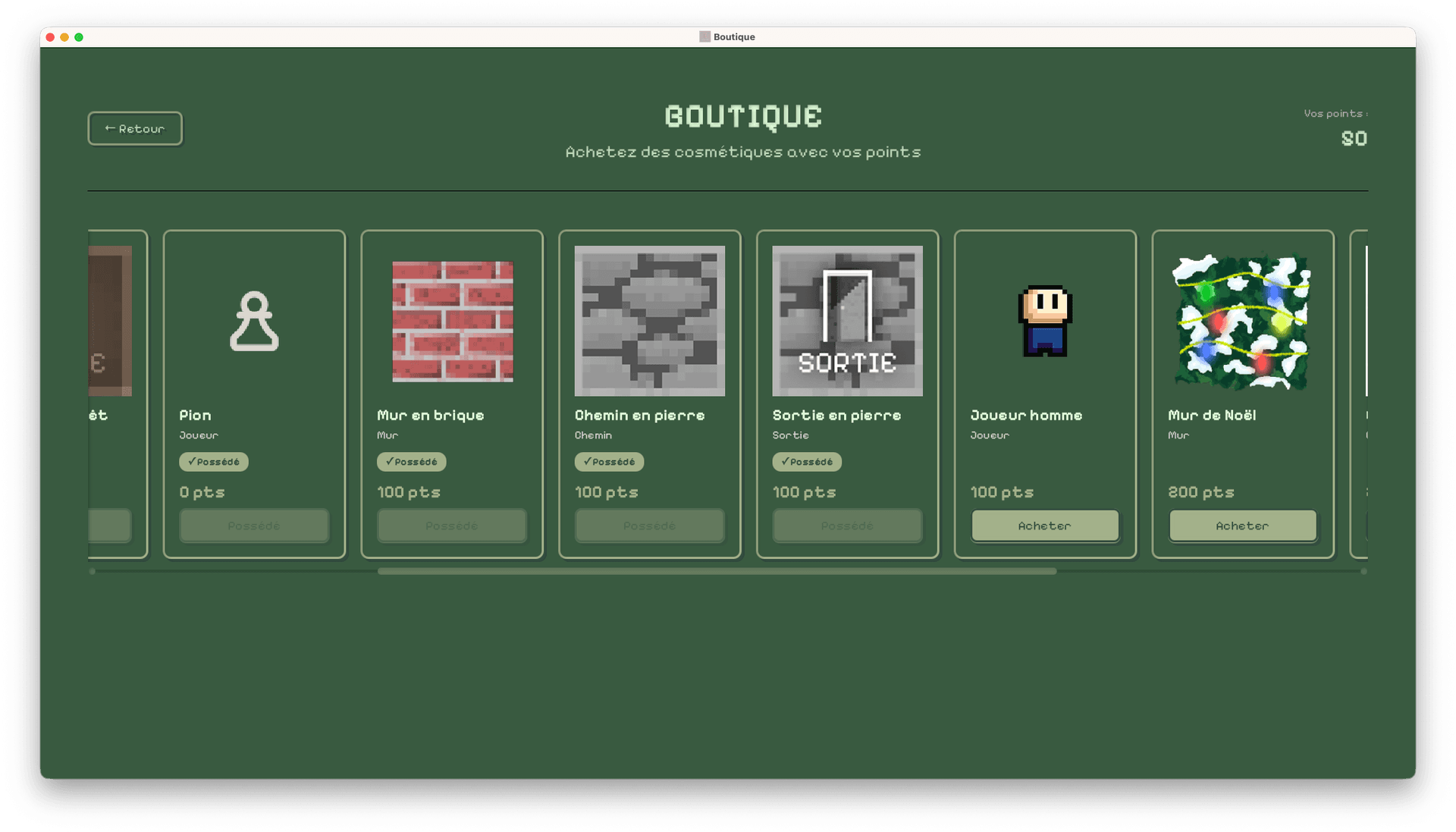 Boutique de cosmétiques